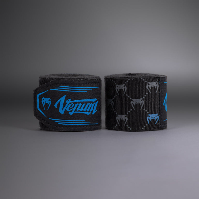Бинтове - Venum Monogram Hand Wraps Advanced 4m - Black/Blue​